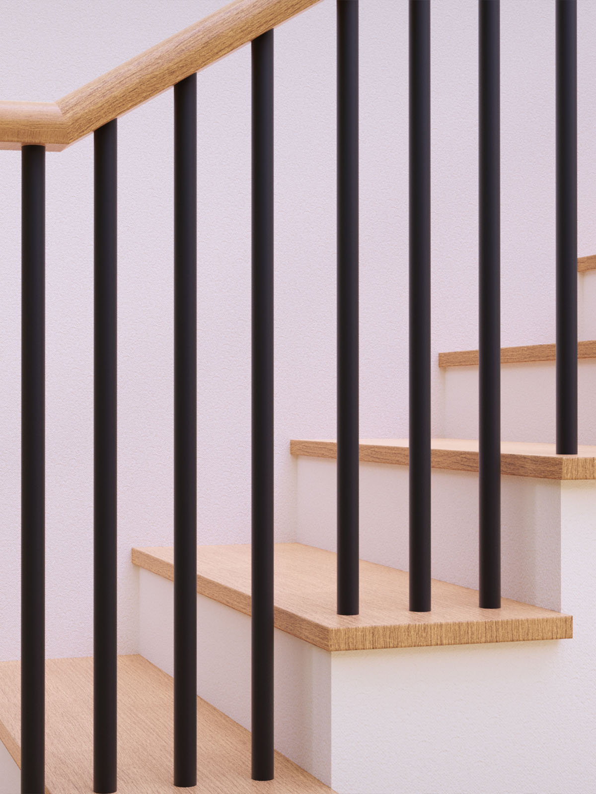 Iron Baluster 9500 - 5/8" Round - Plain