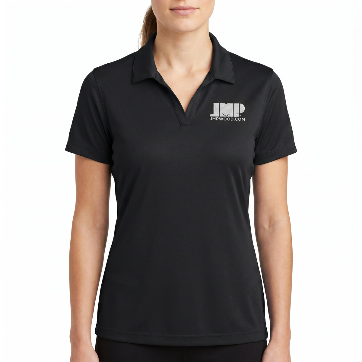 JMP Wood Women's V-Neck Shirt - Short Sleeve