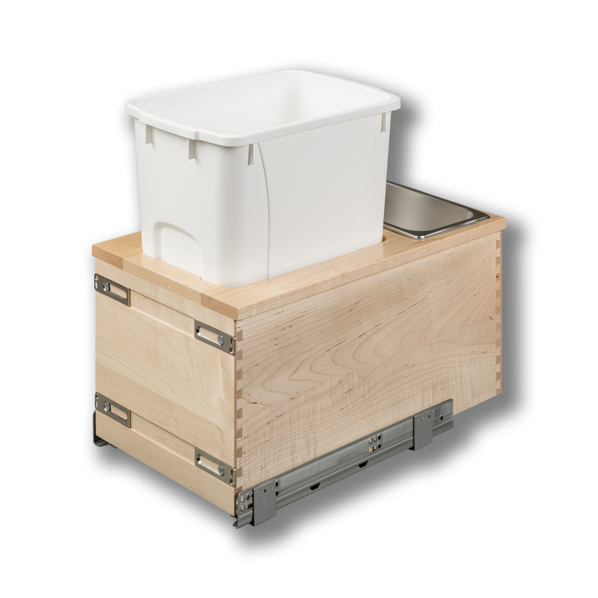 #Option_11 7/8 x 19 5/8 x 21 1/2 - Single 34-Quart Bin, Rear Storage Compartment