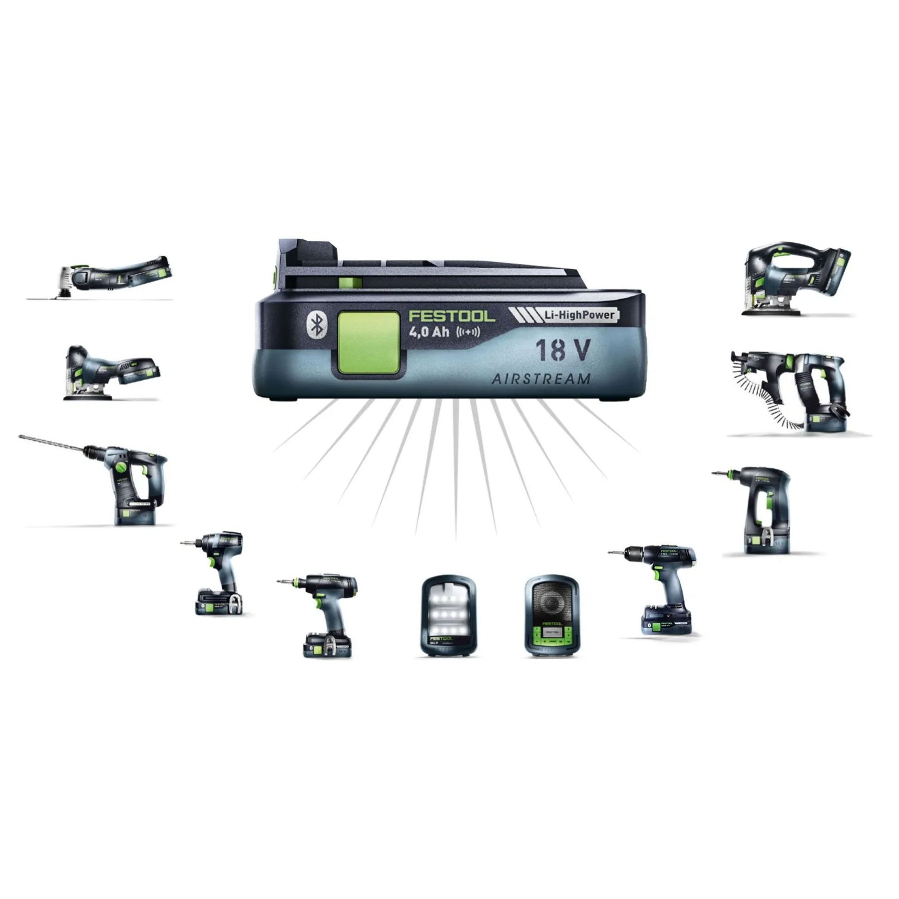 Festool HighPower Battery Pack BP 18 Li 4,0 HPC-ASI