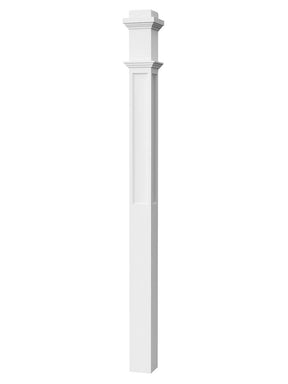 Box Newel 4075FP - Flat Panel (3-1/2")