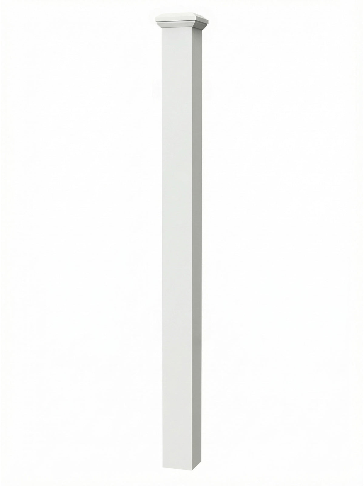 Box Newel 4080M - Mission Style (4-1/2")