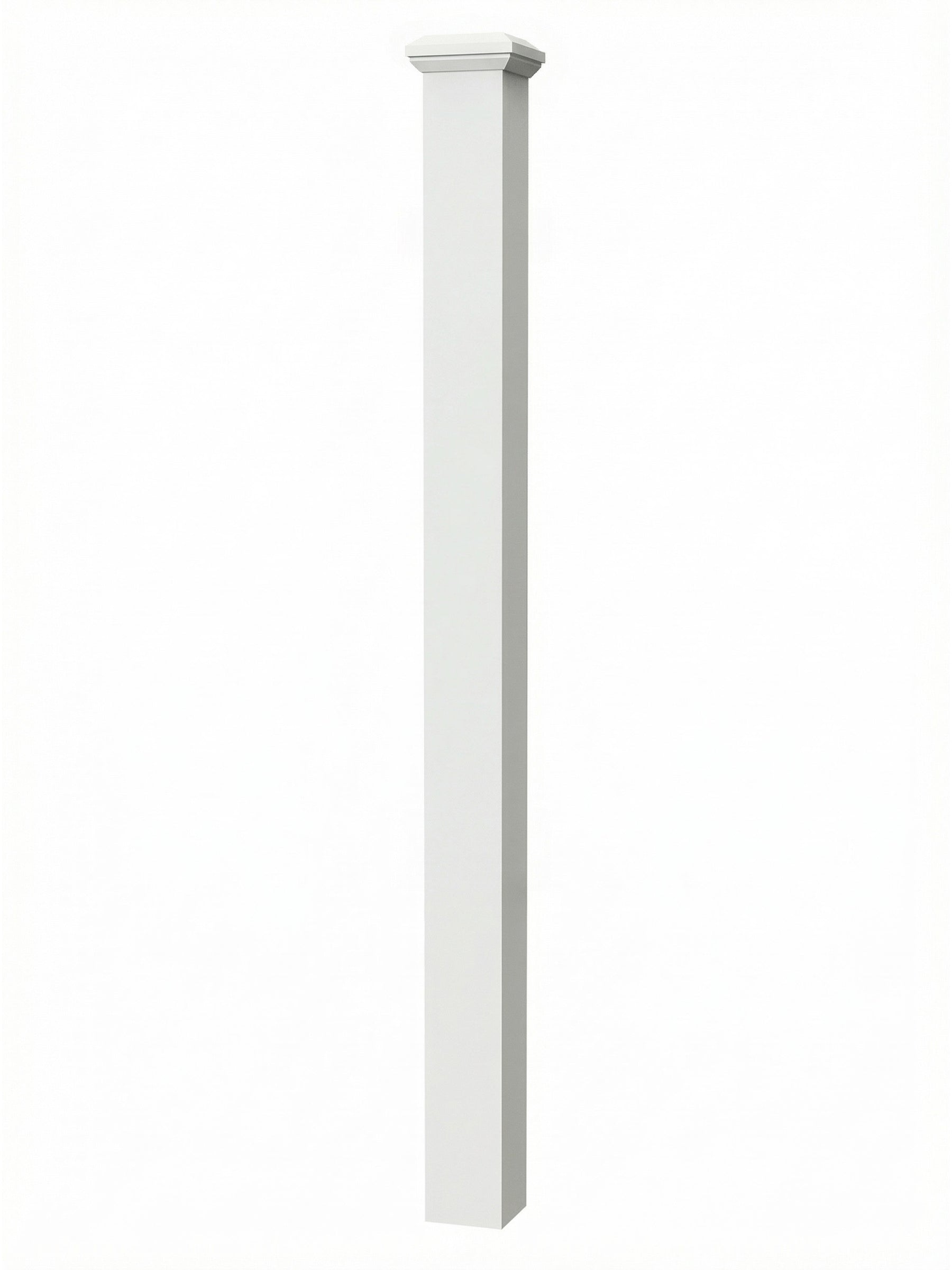 Box Newel 4080M - Mission Style (4-1/2")
