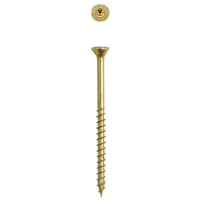 SPAX Multi-Material T-Star Plus Flat Head Screws - Yellow Zinc