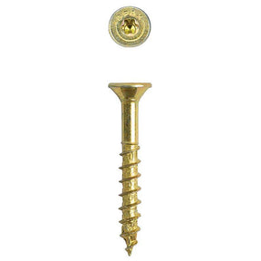 SPAX Multi-Material T-Star Plus Flat Head Screws - Yellow Zinc