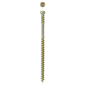 SPAX PowerTrim Double Reverse Thread Composite (PVC) Screws - Cylindric Trim Head, T-Star Plus, HCR