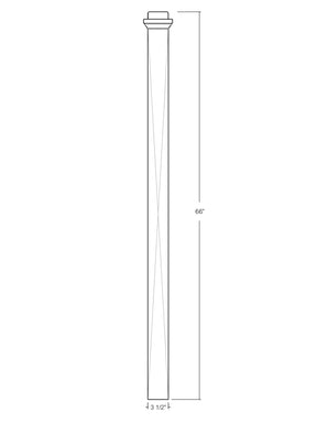 Box Newel 4277 (3-1/2")