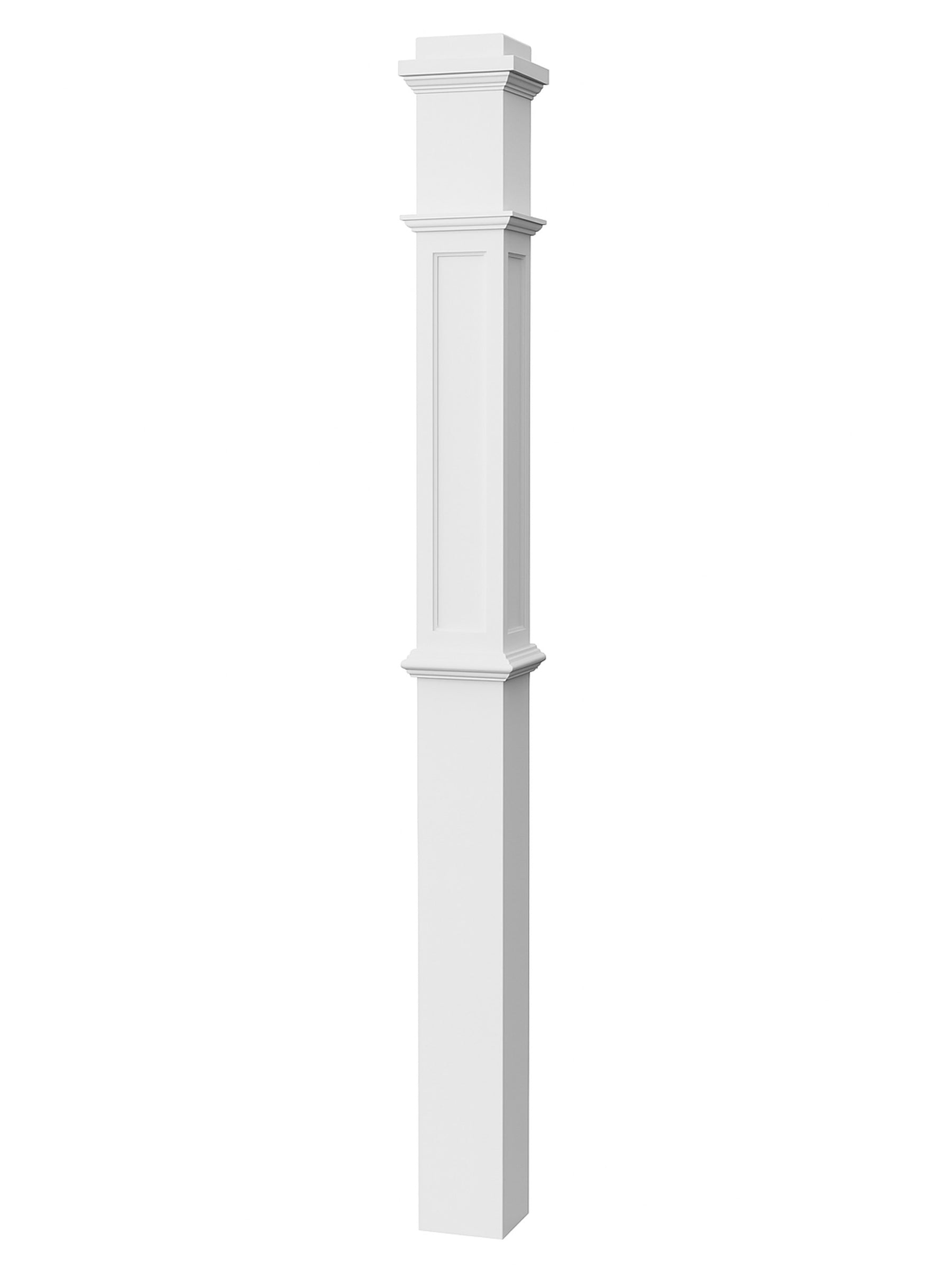 Box Newel 4375FP - Flat Panel (4-3/4")