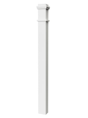 Box Newel 4375M - Mission Style (4-3/4")