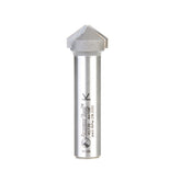 #option_45735 Double Edge Folding V-Groove 108 Deg x 0.090 Inch Tip Width x 15/64 x 3/4 Dia. x 1/2 Inch Shank