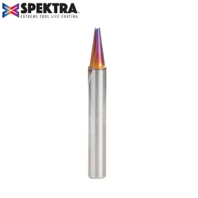 Amana Tool Solid Carbide Spektra™ Extreme Tool Life Coated Carving/Engraving Router Bits