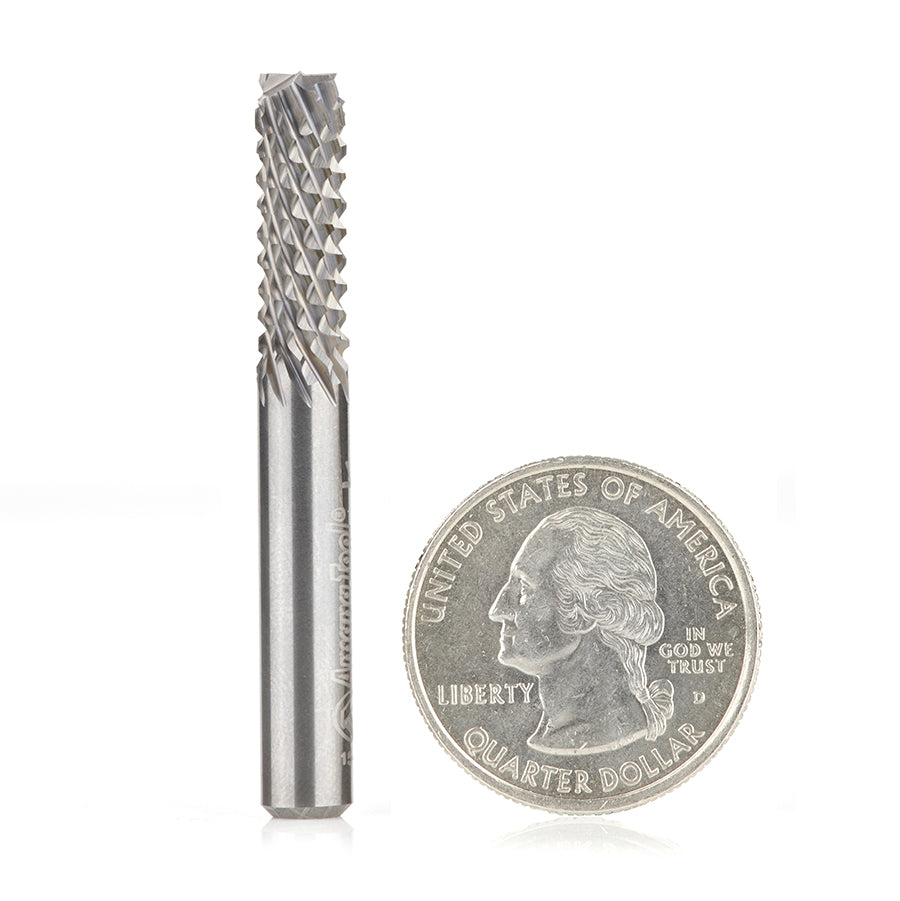 Amana Tool Solid Carbide Fiberglass Abrasive Type Plunge Diamond Pattern Router Bits