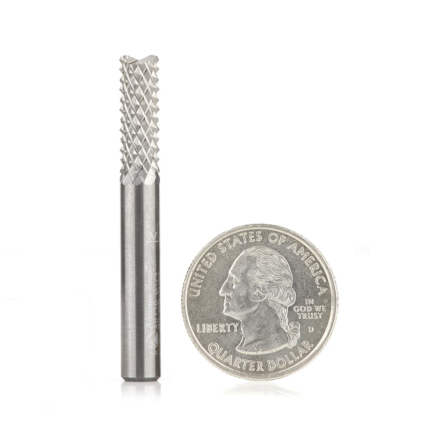 Amana Tool Solid Carbide Fiberglass Abrasive Type Plunge Diamond Pattern Router Bits