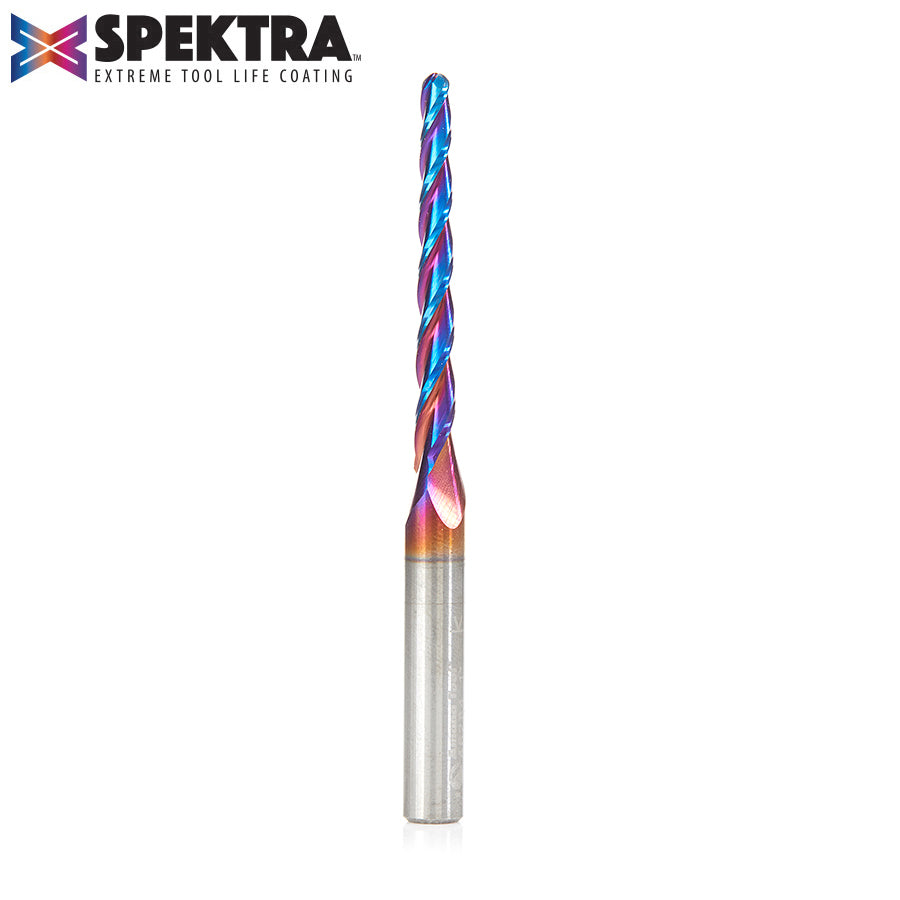 Amana Tool Solid Carbide Spektra™ Extreme Tool Life Coated Carving CNC 2D and 3D Router Bits