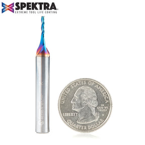 Amana Tool Solid Carbide Spektra™ Extreme Tool Life Coated Carving CNC 2D and 3D Router Bits