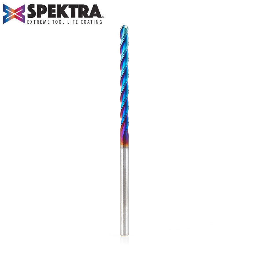 Amana Tool Solid Carbide Spektra™ Extreme Tool Life Coated Carving CNC 2D and 3D Router Bits