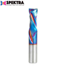 Amana Tool Solid Carbide Spektra™ Extreme Tool Life Coated Compression Spiral CNC Router Bits for Baltic Birch Plywood