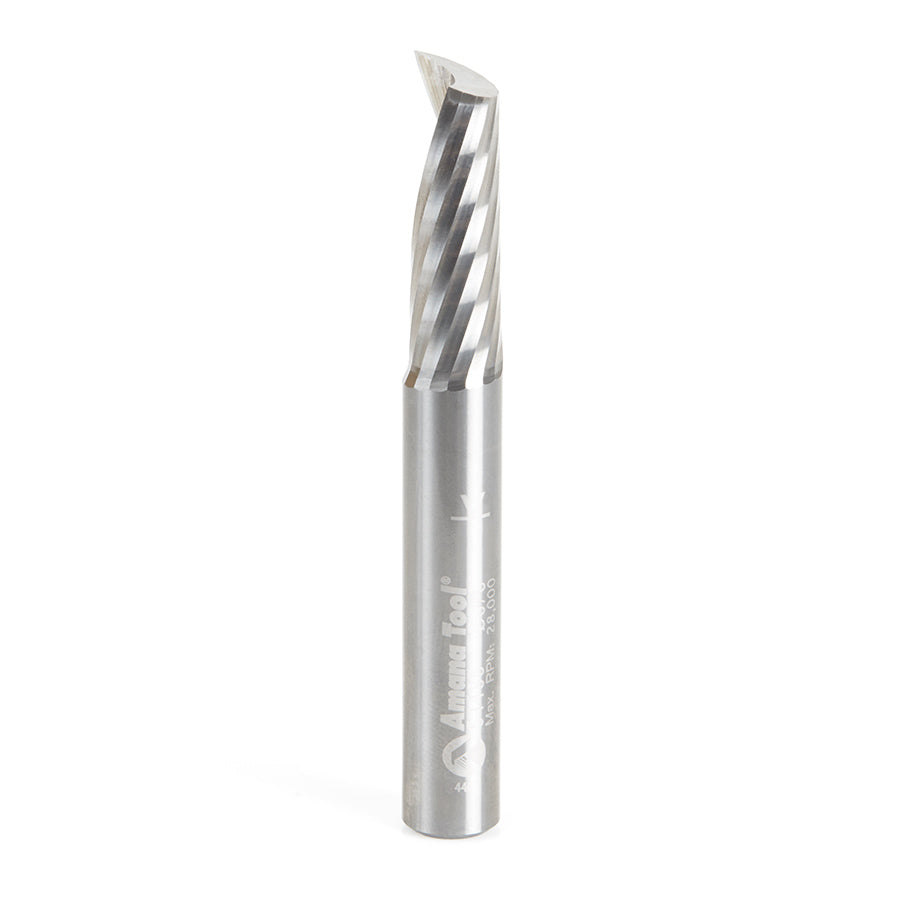 Amana Tool Solid Carbide Aluminum Spiral 'O' Flute CNC Router Bits