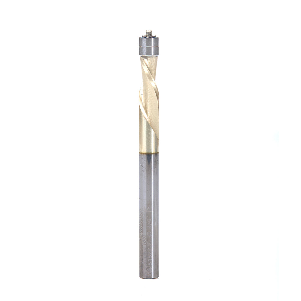 Amana Tool Solid Carbide Aluminum O Flute Spiral Trim Bits
