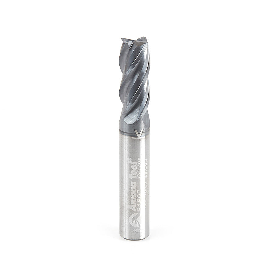 #option_51607 - 3/8 Dia x 7/8 x 3/8 Shank x 0.020 Radius Solid Carbide AlTiN Coated Up-Cut End Mill