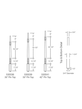 Hampton 5300 Baluster