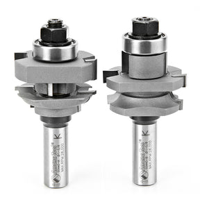 Amana Tool 2-pc Stile & Rail Router Bit Sets