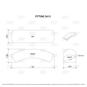Fitting 5613 - Over Easing 60º