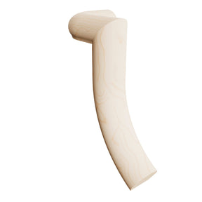 Fitting 5675 - Level Quarter Turn Gooseneck Fitting with No Cap (Right Hand)