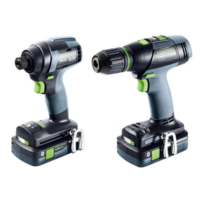 Festool Impact Driver and Drill Set TID18 HPC 4,0I-Set T18