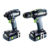 Festool Impact Driver and Drill Set TID18 HPC 4,0I-Set T18