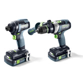 Festool Impact Driver and Drill Set TID 18 HPC I-Set TPC 18/4