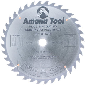 Amana Tool Multi-Use Ripping & General Purpose Saw Blades
