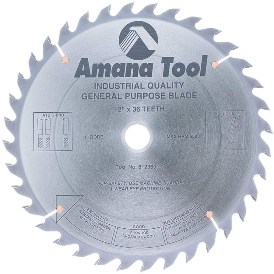 Amana Tool Multi-Use Ripping & General Purpose Saw Blades
