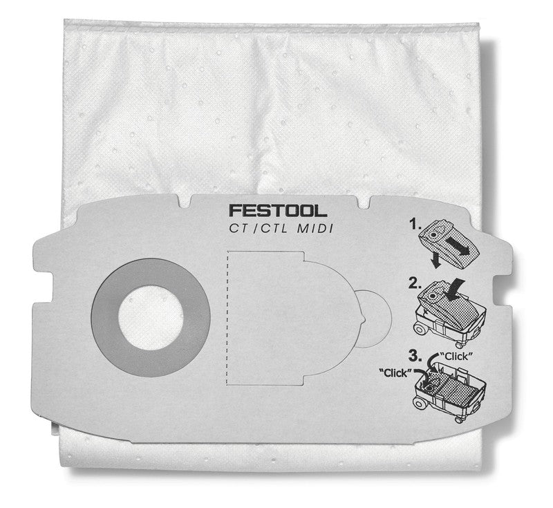 Festool SELFCLEAN Filter Bag SC FIS-CT MIDI/5