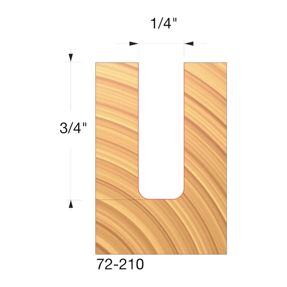 Freud Radius Tip Up Cut Spiral Router Bits