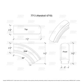 Fitting 13 - Over Easing 60º