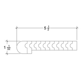 Bending Landing Tread 8095B (5-1/2")