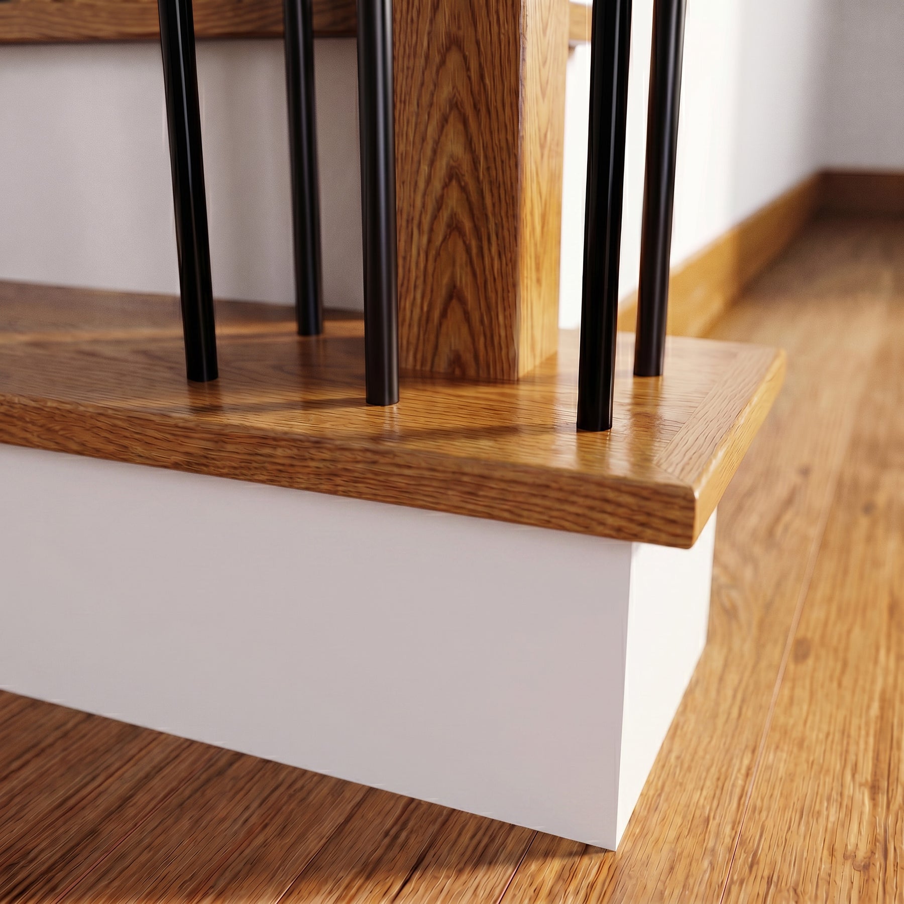 Tread 8110SQ - Square Nosing Starting Step w/ 1 End