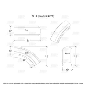 Fitting 13 - Over Easing 60º