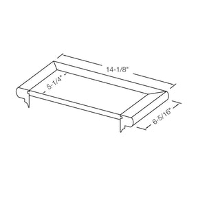 Tread 8271 - False Universal Mitered Tread Cap (LH/RH)