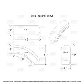 Fitting 13 - Over Easing 60º