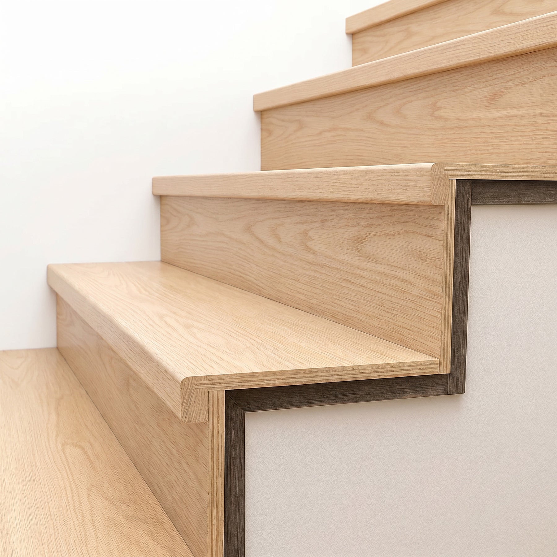 Nova Tread Kit with Riser 8872SQ - Straight Ends - Squared Nosing
