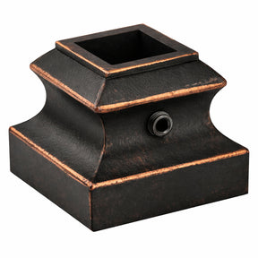 Baluster Shoe 9062BS-9/16 - Square 9/16" - Base Shoe w/ Screw