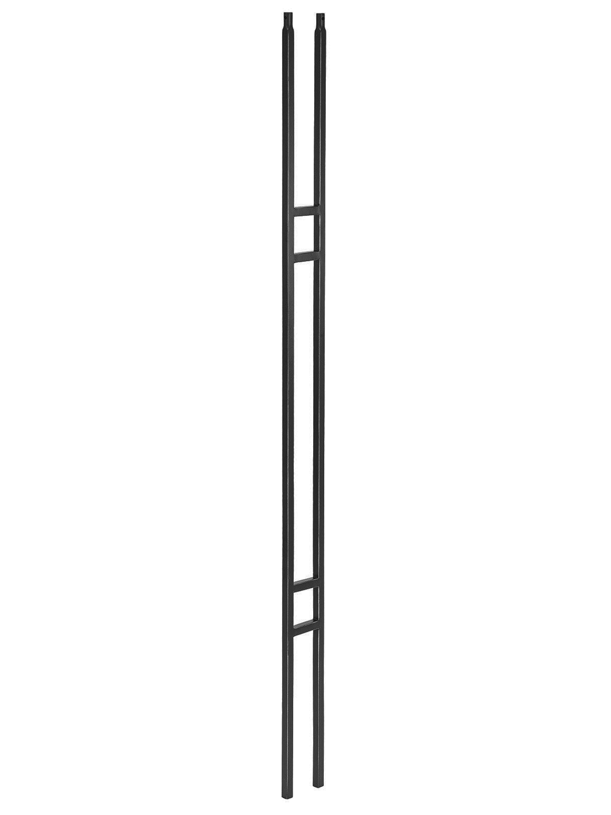 Iron Baluster 9086 - 1/2" Square - Double Panel