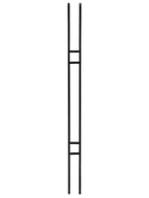 Iron Baluster 9086 - 1/2" Square - Double Panel