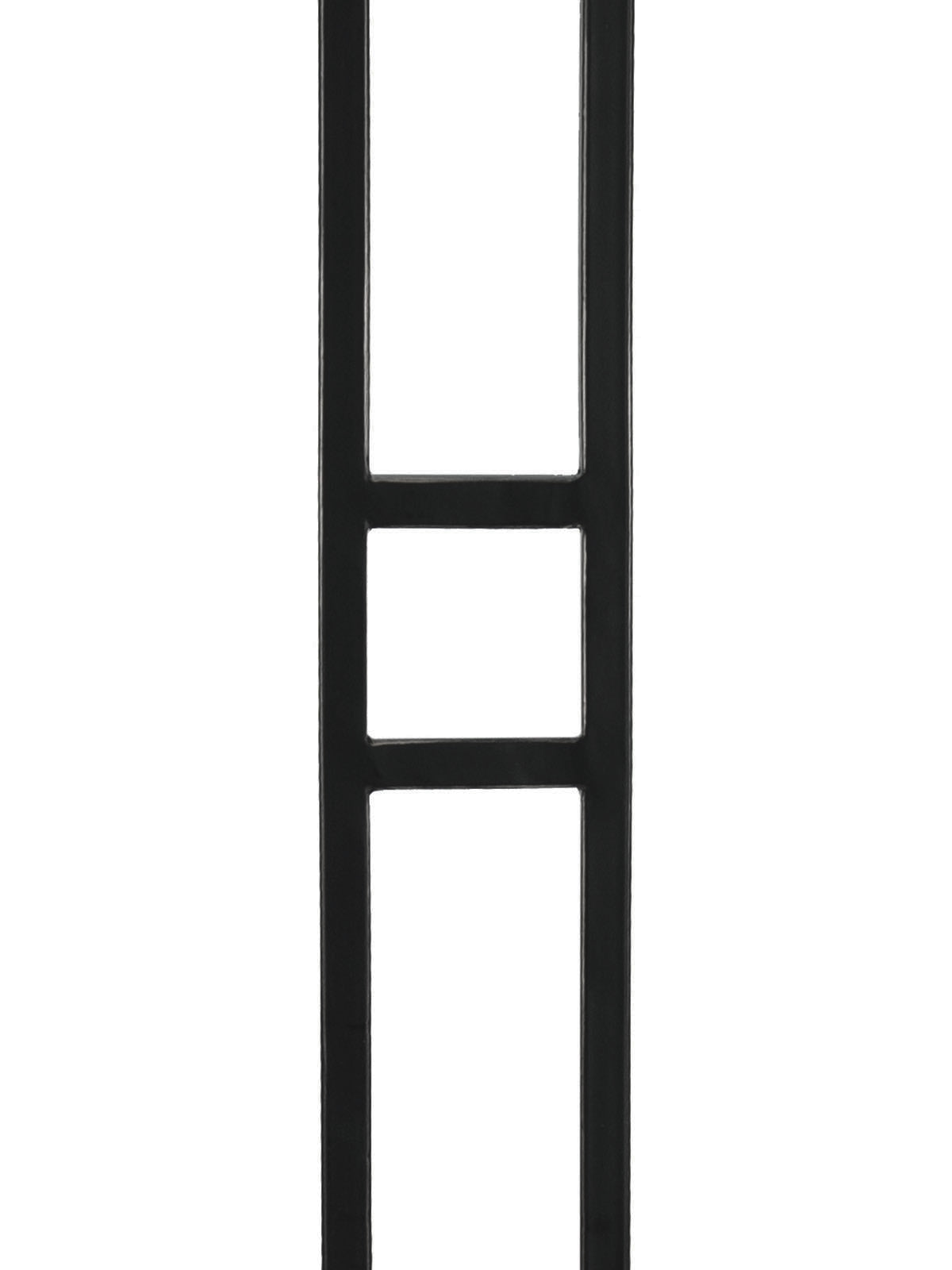 Iron Baluster 9086 - 1/2" Square - Double Panel