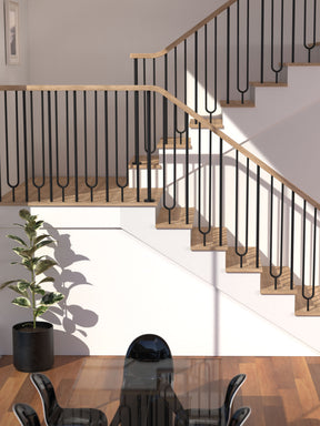 Iron Baluster 9500 - 5/8" Round - Plain