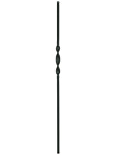 Iron Baluster 9506 - 5/8" Round - Single Ribbon