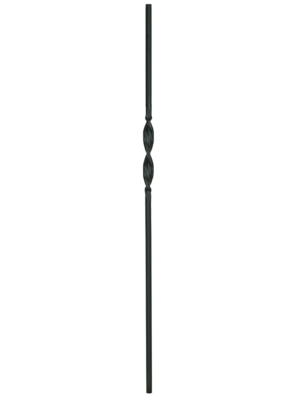 Iron Baluster 9506 - 5/8" Round - Single Ribbon