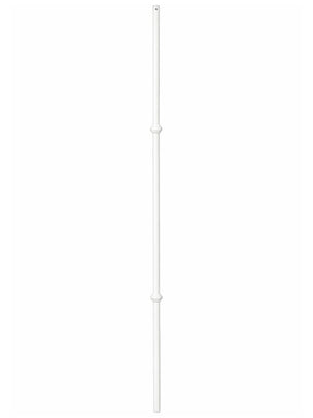 Iron Baluster 9520 - 5/8" Round - Double Collar
